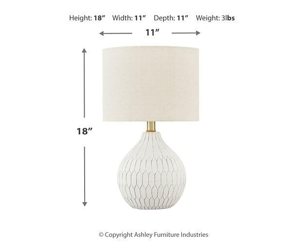 Wardmont Table Lamp - Tony’s Furniture Store & Linen (GA) - Multi Location