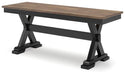 Wildenauer 50" Dining Bench - Tony’s Furniture Store & Linen (GA) - Multi Location