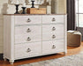 Willowton Dresser - Tony’s Furniture Store & Linen (GA) - Multi Location
