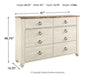Willowton Dresser - Tony’s Furniture Store & Linen (GA) - Multi Location