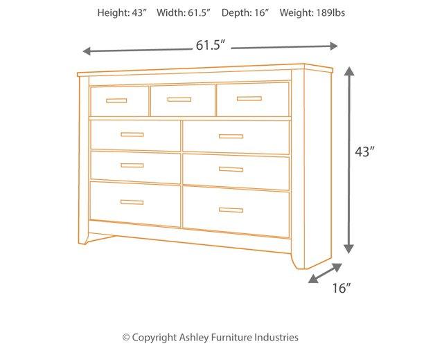 Zelen Dresser and Mirror - Tony’s Furniture Store & Linen (GA) - Multi Location