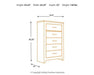 Zelen Chest of Drawers - Tony’s Furniture Store & Linen (GA) - Multi Location