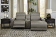 Correze Power Reclining Sectional with Chaise - Tony’s Furniture Store & Linen (GA) - Multi Location