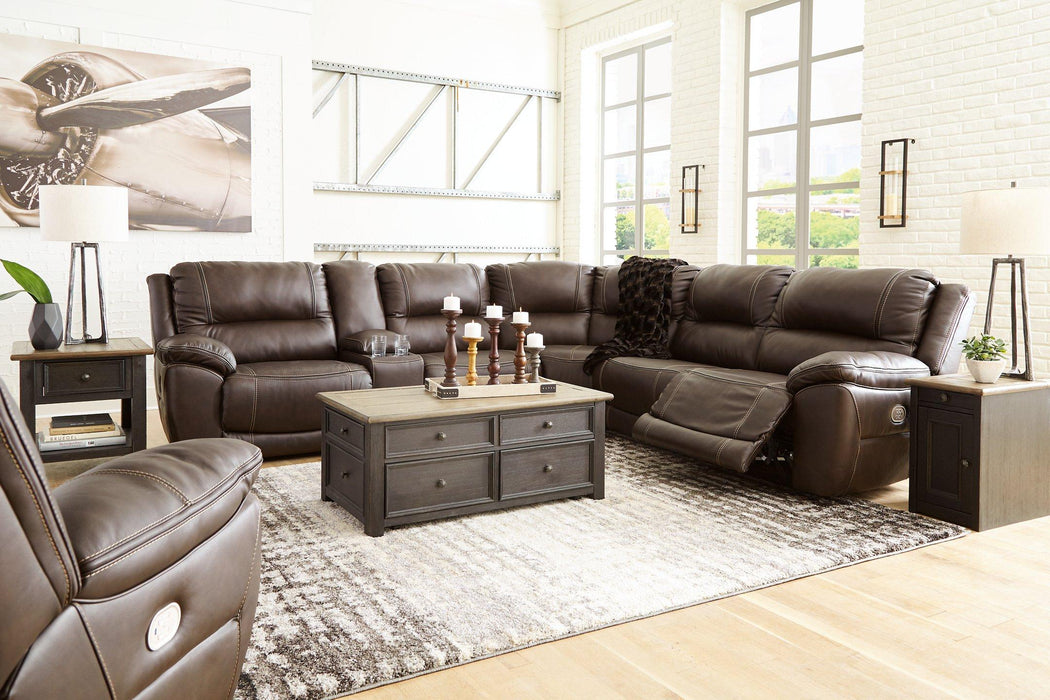 Dunleith 6-Piece Sectional w/ Recliner - Tony’s Furniture Store & Linen (GA) - Multi Location