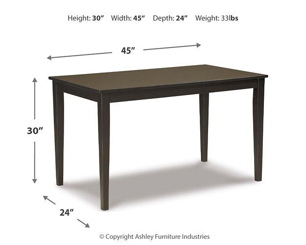 Kimonte Dining Table - Tony’s Furniture Store & Linen (GA) - Multi Location