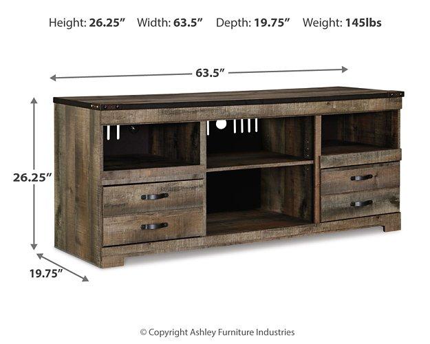 Trinell 4-Piece Entertainment Center with Electric Fireplace - Tony’s Furniture Store & Linen (GA) - Multi Location