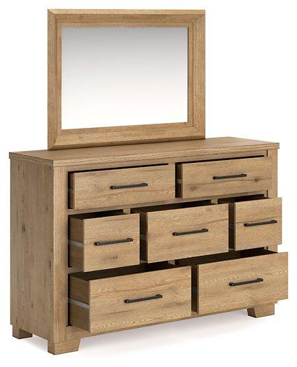 Galliden Dresser and Mirror - Tony’s Furniture Store & Linen (GA) - Multi Location
