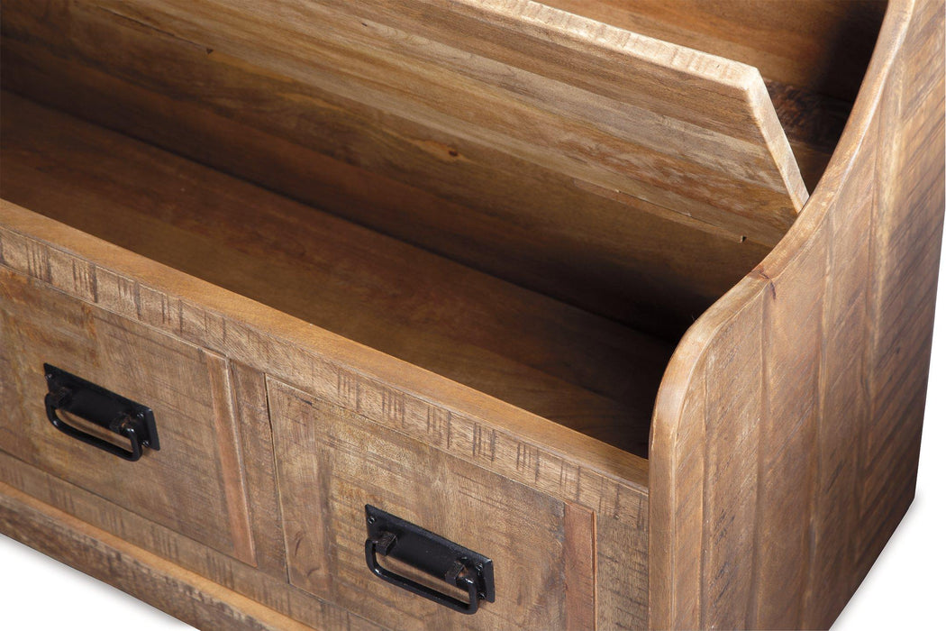 Garrettville Storage Bench - Tony’s Furniture Store & Linen (GA) - Multi Location