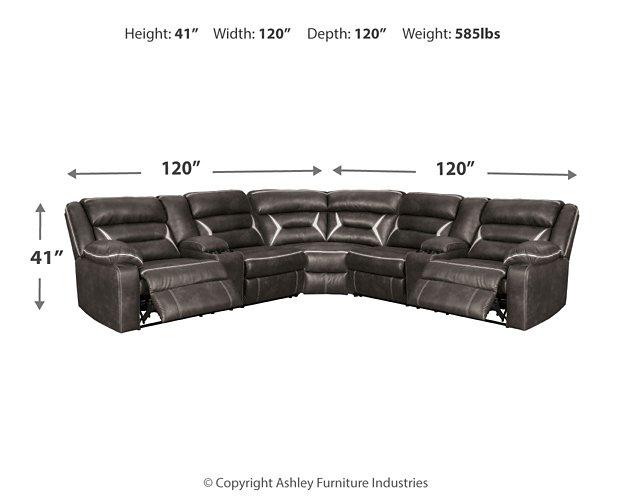 Kincord Power Reclining Sectional - Tony’s Furniture Store & Linen (GA) - Multi Location