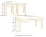 Maysville Table (Set of 3) - Tony’s Furniture Store & Linen (GA) - Multi Location