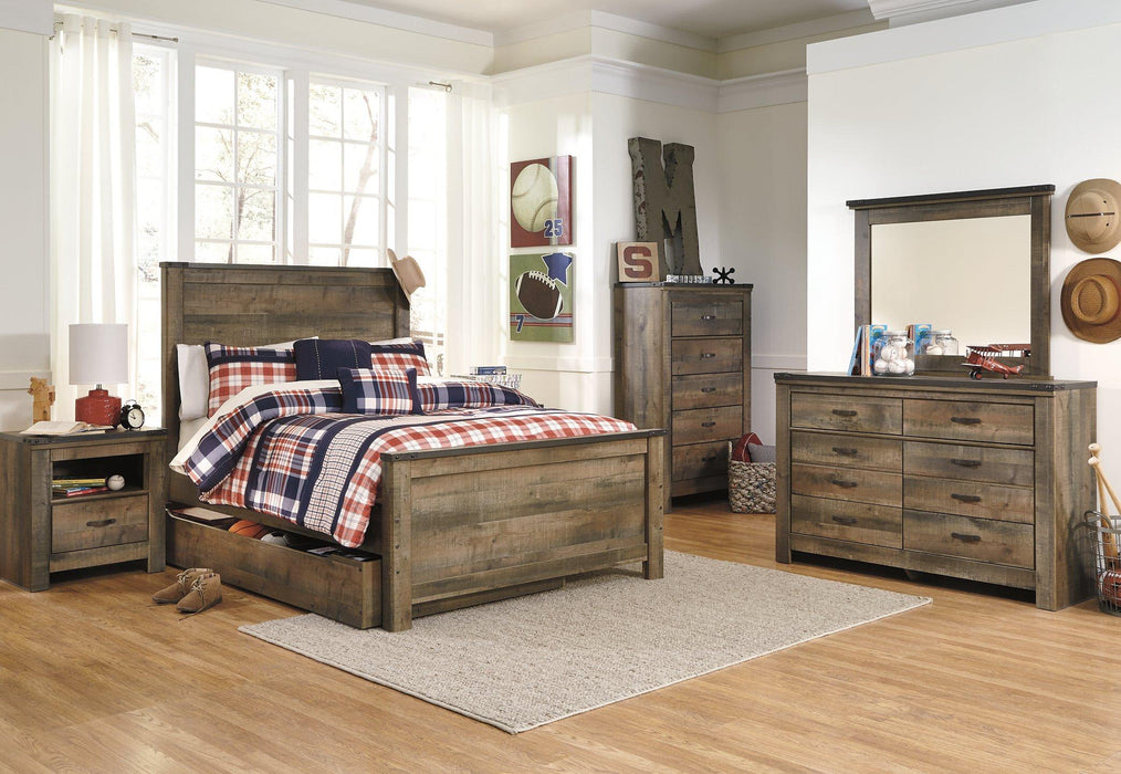 Trinell Bed with 2 Storage Drawers - Tony’s Furniture Store & Linen (GA) - Multi Location