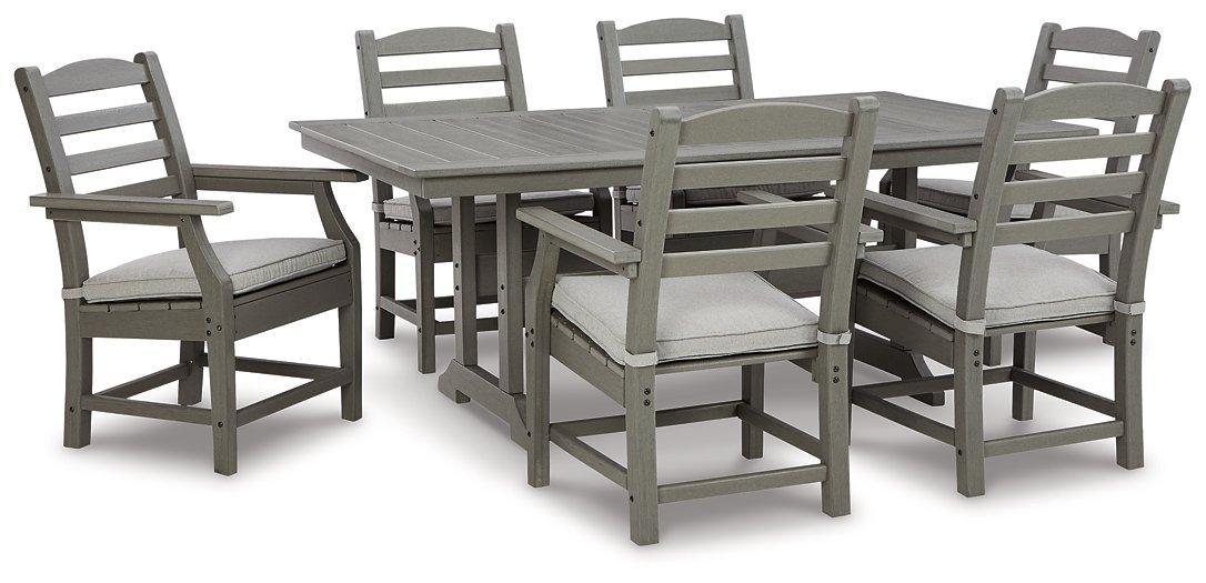 Visola Outdoor Dining Table with 6 Chairs - Tony’s Furniture Store & Linen (GA) - Multi Location