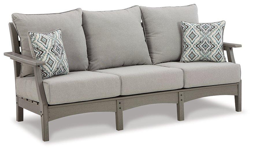 Visola Outdoor Sofa and Loveseat Set - Tony’s Furniture Store & Linen (GA) - Multi Location