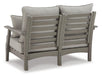 Visola Outdoor Loveseat and Coffee Table - Tony’s Furniture Store & Linen (GA) - Multi Location