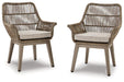 Beach Front Arm Chair with Cushion (Set of 2) - Tony’s Furniture Store & Linen (GA) - Multi Location