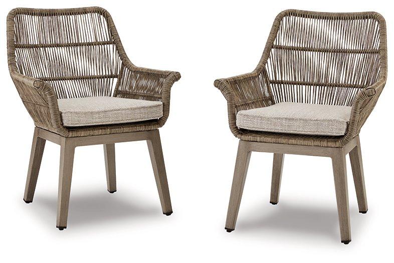 Beach Front Arm Chair with Cushion (Set of 2) - Tony’s Furniture Store & Linen (GA) - Multi Location