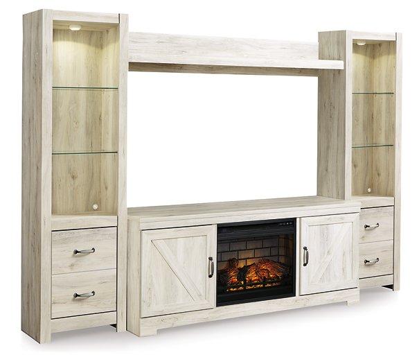 Bellaby 4-Piece Entertainment Center with Electric Fireplace - Tony’s Furniture Store & Linen (GA) - Multi Location