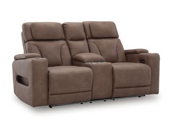 Clean-Slate Power Reclining Loveseat with Console - Tony’s Furniture Store & Linen (GA) - Multi Location