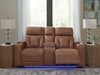 Clean-Slate Power Reclining Loveseat with Console - Tony’s Furniture Store & Linen (GA) - Multi Location