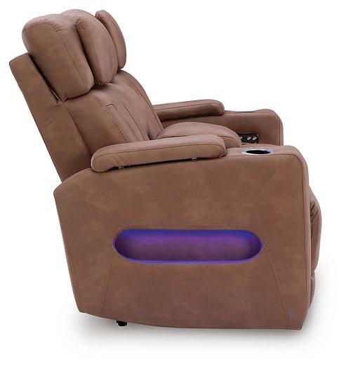Clean-Slate Power Reclining Loveseat with Console - Tony’s Furniture Store & Linen (GA) - Multi Location