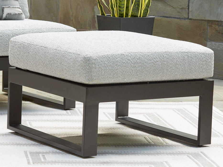 Beachloft Outdoor Ottoman with Cushion - Tony’s Furniture Store & Linen (GA) - Multi Location