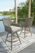 Seton Creek Outdoor Bar Height Barstool with Cushion (Set of 2) - Tony’s Furniture Store & Linen (GA) - Multi Location
