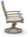 Rainier Ranch Outdoor Swivel Chair with Cushion (Set of 2) - Tony’s Furniture Store & Linen (GA) - Multi Location