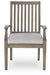 Rainier Ranch Outdoor Arm Chair with Cushion (Set of 2) - Tony’s Furniture Store & Linen (GA) - Multi Location