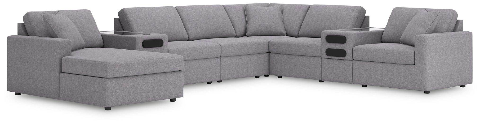 Modmax Sectional with Audio System and Chaise - Tony’s Furniture Store & Linen (GA) - Multi Location