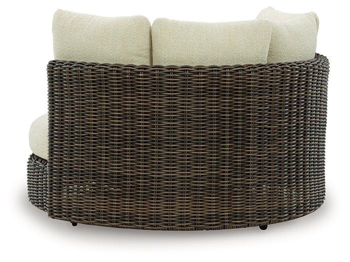 Kimora Outdoor Swivel Lounge Chair with Cushion - Tony’s Furniture Store & Linen (GA) - Multi Location