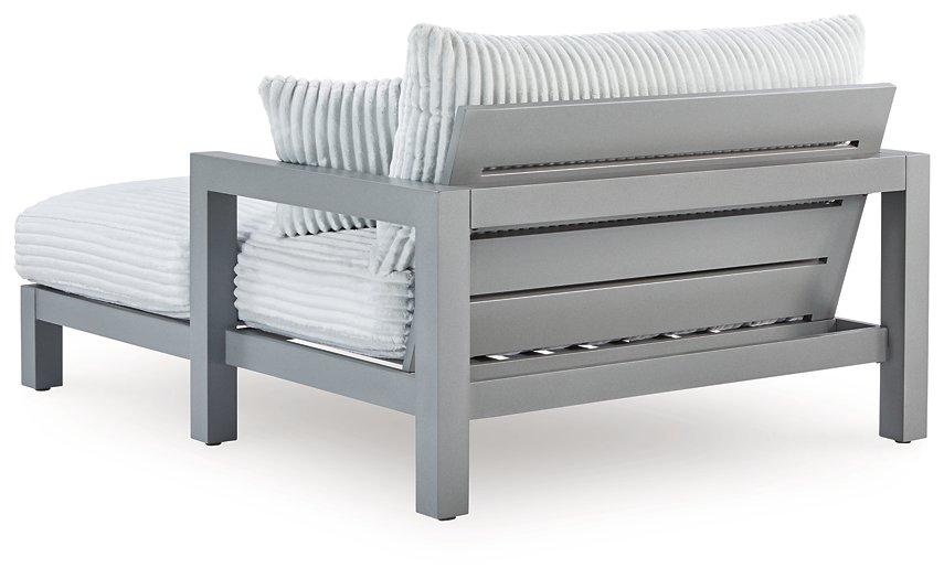 Hurley Park Outdoor Chaise Lounge with Cushion - Tony’s Furniture Store & Linen (GA) - Multi Location
