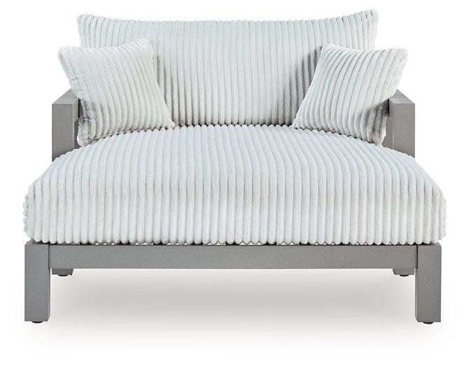 Hurley Park Outdoor Chaise Lounge with Cushion - Tony’s Furniture Store & Linen (GA) - Multi Location