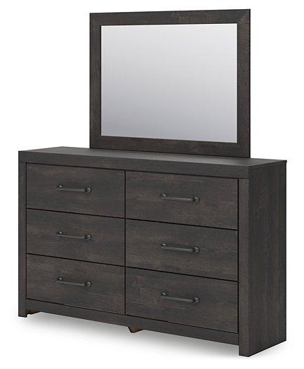 Hollivern Dresser and Mirror - Tony’s Furniture Store & Linen (GA) - Multi Location