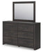 Hollivern Dresser and Mirror - Tony’s Furniture Store & Linen (GA) - Multi Location