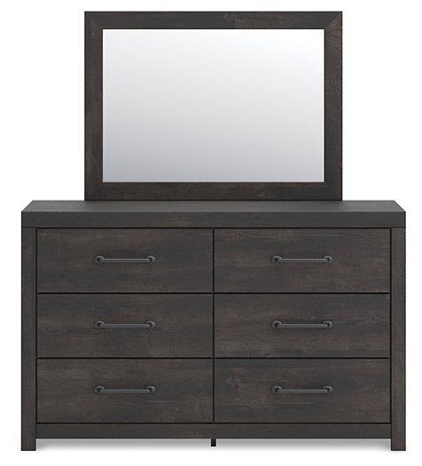 Hollivern Dresser and Mirror - Tony’s Furniture Store & Linen (GA) - Multi Location