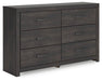 Hollivern Dresser and Mirror - Tony’s Furniture Store & Linen (GA) - Multi Location