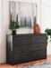 Hollivern Dresser and Mirror - Tony’s Furniture Store & Linen (GA) - Multi Location