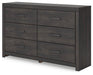 Hollivern Dresser and Mirror - Tony’s Furniture Store & Linen (GA) - Multi Location
