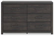 Hollivern Dresser and Mirror - Tony’s Furniture Store & Linen (GA) - Multi Location