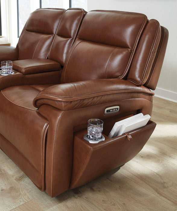 Healy Pier Power Reclining Loveseat with Console - Tony’s Furniture Store & Linen (GA) - Multi Location