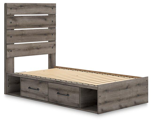 Graystorm Bed with Storage - Tony’s Furniture Store & Linen (GA) - Multi Location