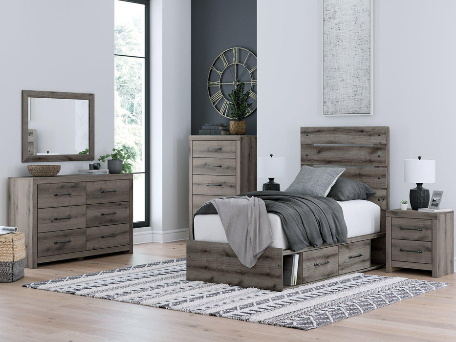 Graystorm Bed with Storage - Tony’s Furniture Store & Linen (GA) - Multi Location