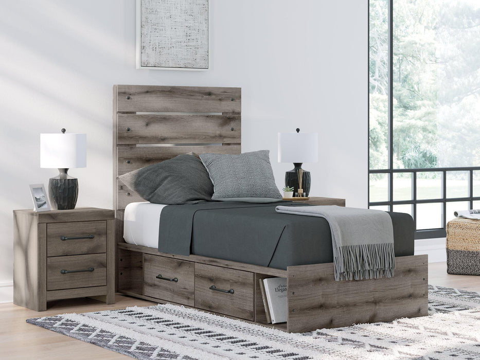 Graystorm Bed with Storage - Tony’s Furniture Store & Linen (GA) - Multi Location