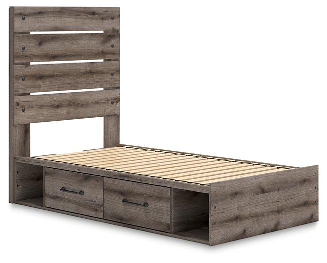 Graystorm Bed with Storage - Tony’s Furniture Store & Linen (GA) - Multi Location