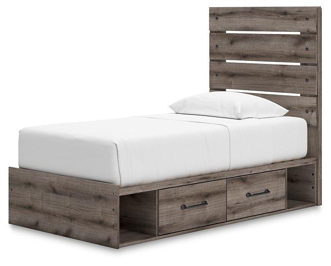 Graystorm Bed with Storage - Tony’s Furniture Store & Linen (GA) - Multi Location