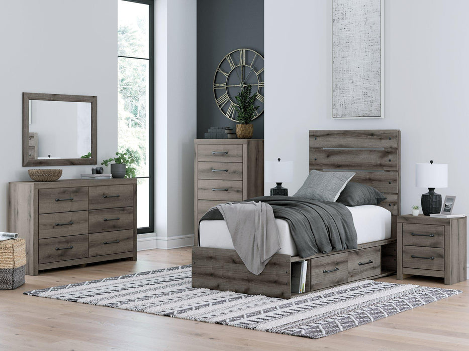 Graystorm Bed with Storage - Tony’s Furniture Store & Linen (GA) - Multi Location