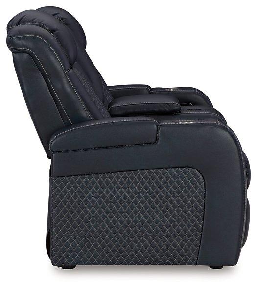 Fyne-Dyme Power Reclining Loveseat with Console - Tony’s Furniture Store & Linen (GA) - Multi Location