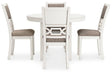 Erinberg Dining Table and 4 Chairs (Set of 5) - Tony’s Furniture Store & Linen (GA) - Multi Location