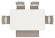 Erinberg Dining Table and 4 Chairs and Bench (Set of 6) - Tony’s Furniture Store & Linen (GA) - Multi Location