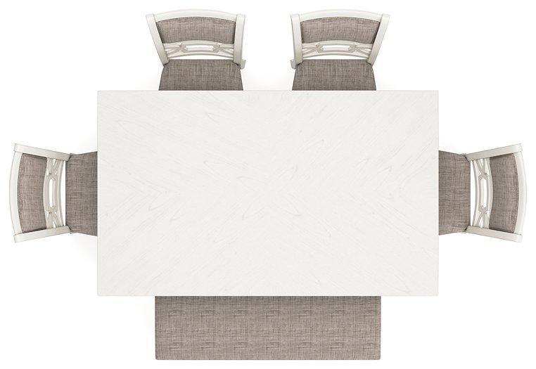 Erinberg Dining Table and 4 Chairs and Bench (Set of 6) - Tony’s Furniture Store & Linen (GA) - Multi Location